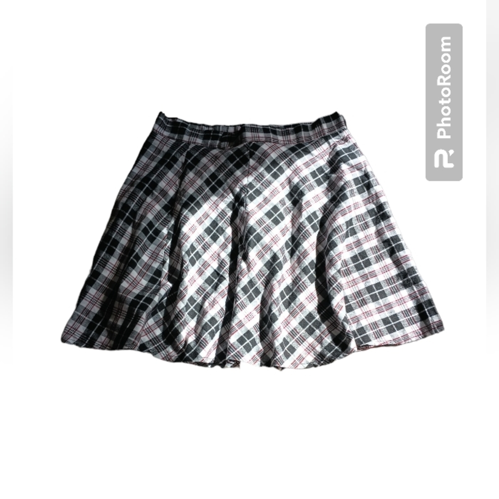 Plaid Skirt Sz M EUC